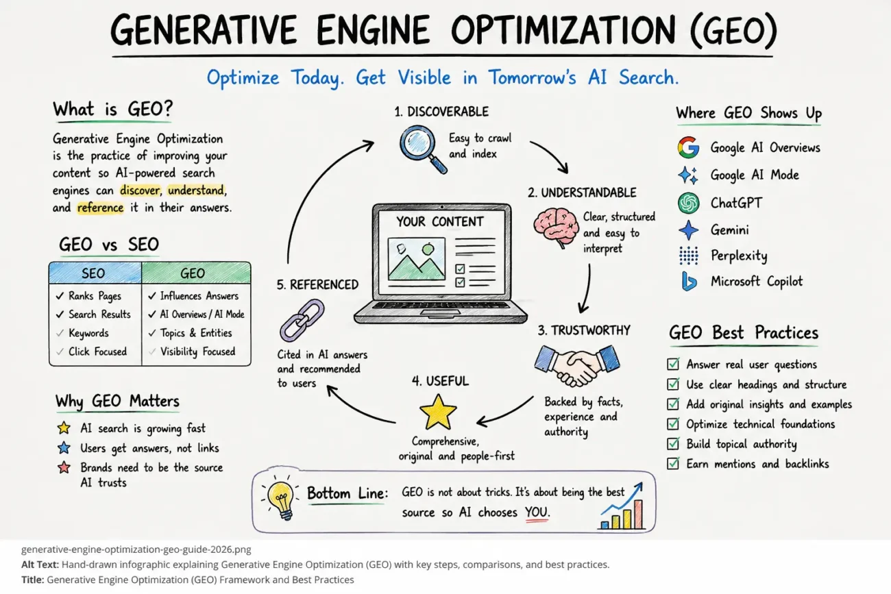 Generative Engine Optimization (GEO) The Complete Guide to AI Search in 2026