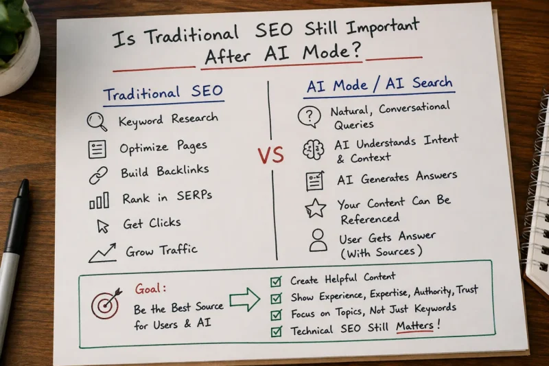 Is Traditional SEO Still Important After AI Mode